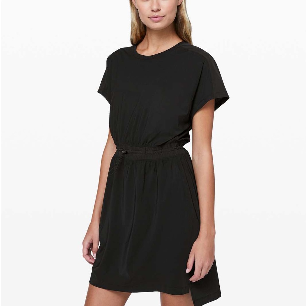 Lululemon throw it on dress